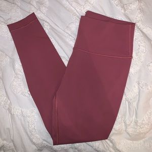 Lulu Lemon Leggings. High Rise Wunder Under